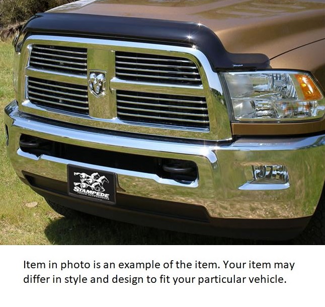 Stampede Smoke Vigilante Premium Hood Protector 06-09 Dodge Ram - Click Image to Close